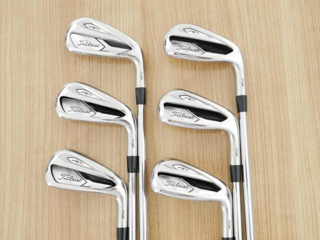 Iron set : Titleist : ชุดเหล็ก Titleist AP1 718 (ออกปี 2018) มีเหล็ก 5-Pw (6 ชิ้น) ก้านเหล็ก NS Pro 950 Flex S