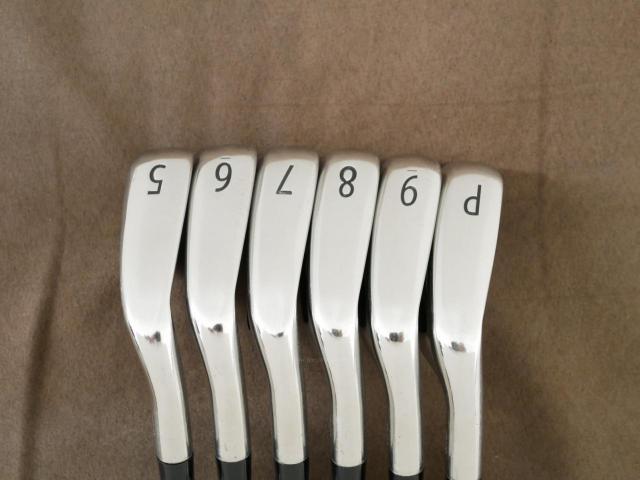 Iron set : Titleist : ชุดเหล็ก Titleist AP1 718 (ออกปี 2018) มีเหล็ก 5-Pw (6 ชิ้น) ก้านเหล็ก NS Pro 950 Flex S
