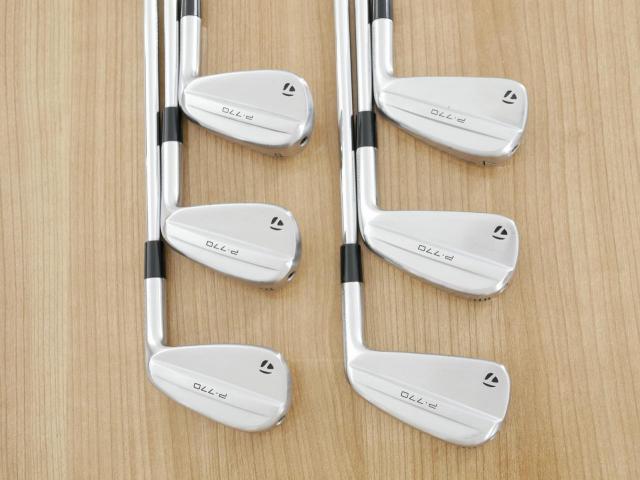 Iron set : Taylormade : ชุดเหล็ก Taylormade P770 Forged (รุ่นล่าสุด ออกปี 2024 นุ่ม แน่น) มีเหล็ก 5-Pw (6 ชิ้น) ก้านเหล็ก NS Pro Modus 105 Flex S