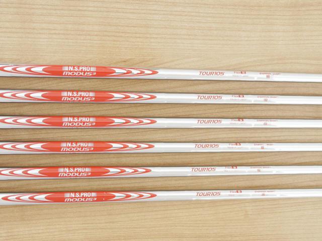 Iron set : Taylormade : ชุดเหล็ก Taylormade P770 Forged (รุ่นล่าสุด ออกปี 2024 นุ่ม แน่น) มีเหล็ก 5-Pw (6 ชิ้น) ก้านเหล็ก NS Pro Modus 105 Flex S