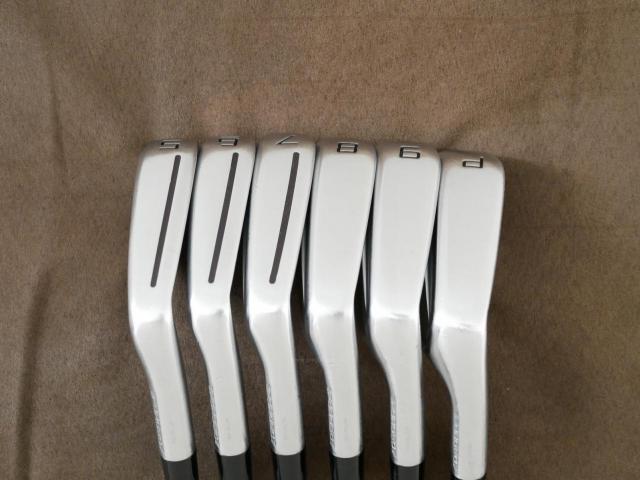 Iron set : Taylormade : ชุดเหล็ก Taylormade P770 Forged (รุ่นล่าสุด ออกปี 2024 นุ่ม แน่น) มีเหล็ก 5-Pw (6 ชิ้น) ก้านเหล็ก NS Pro Modus 105 Flex S
