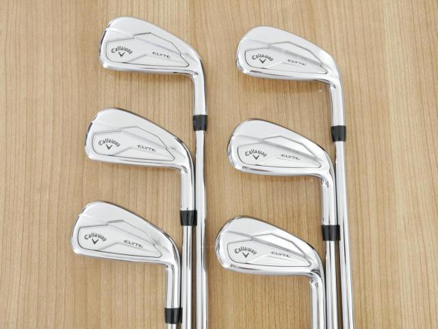 Iron set : Callaway : ชุดเหล็ก Callaway ELYTE (ออกปี 2025 ตีง่ายมาก ไกล Japan Spec.) มีเหล็ก 5-Pw (6 ชิ้น) ก้านเหล็ก Project X 5.5 Flex S