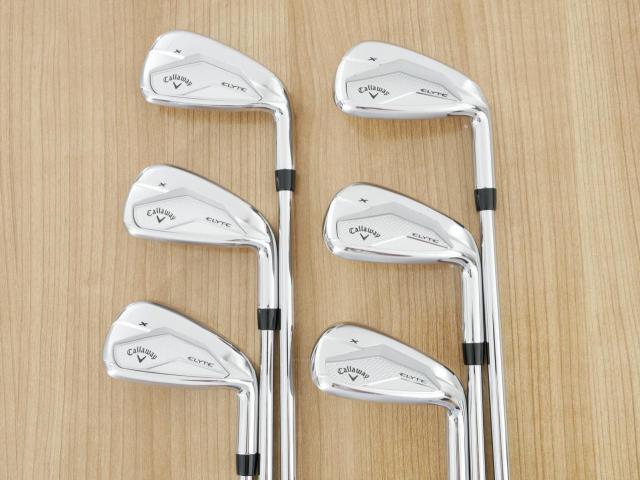 Iron set : Callaway : ชุดเหล็ก Callaway ELYTE X (ออกปี 2025 ตีง่ายมาก ไกล Japan Spec.) มีเหล็ก 6-Pw,Gw (6 ชิ้น) ก้านเหล็ก NS Pro 950 NEO Flex S