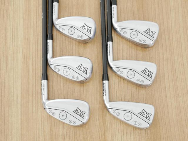 Iron set : PXG : ชุดเหล็ก PXG 0311XP GEN 6 Forged Milled (รุ่นปี 2024 ตีไกล สวย ฟิลดี) มีเหล็ก 6-Pw,Aw (6 ชิ้น) ก้านกราไฟต์ Mitsubishi VANQUISH 5 Flex R