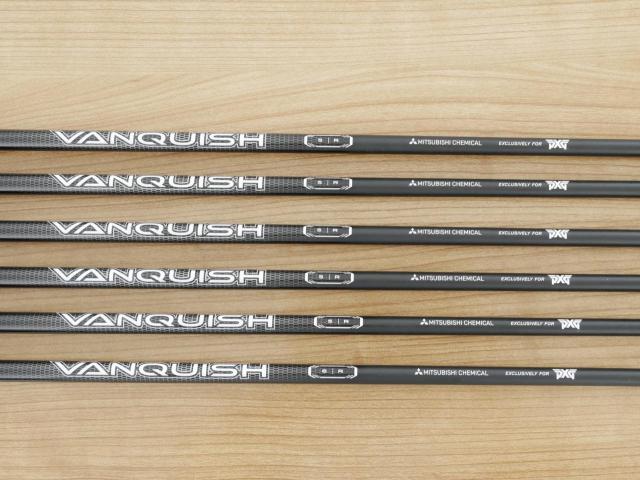 Iron set : PXG : ชุดเหล็ก PXG 0311XP GEN 6 Forged Milled (รุ่นปี 2024 ตีไกล สวย ฟิลดี) มีเหล็ก 6-Pw,Aw (6 ชิ้น) ก้านกราไฟต์ Mitsubishi VANQUISH 5 Flex R