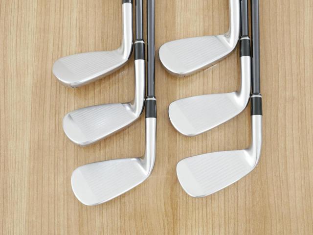 Iron set : PRGR : ชุดเหล็ก PRGR 02 Forged (ปี 2021 นุ่มมาก หายาก) มีเหล็ก 5-Pw (6 ชิ้น) ก้านกราไฟต์ Mitsubishi Diamana Flex SR