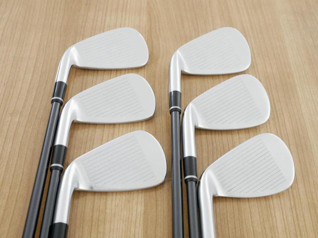 Iron set : PRGR : ชุดเหล็ก PRGR 02 Forged (ปี 2021 นุ่มมาก หายาก) มีเหล็ก 5-Pw (6 ชิ้น) ก้านกราไฟต์ Mitsubishi Diamana Flex SR