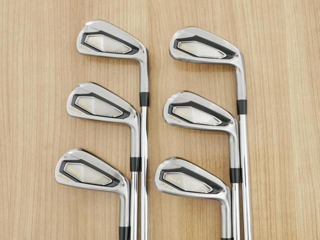 Iron set : Other Brand : ชุดเหล็ก Srixon ZXi5 i-Forged Black Chrome (หายาก ออกปี 2024) มีเหล็ก 5-Pw (6 ชิ้น) ก้านเหล็ก NS Pro Modus 115 Flex S