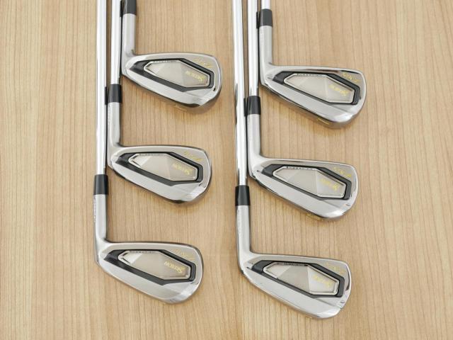 Iron set : Other Brand : ชุดเหล็ก Srixon ZXi5 i-Forged Black Chrome (หายาก ออกปี 2024) มีเหล็ก 5-Pw (6 ชิ้น) ก้านเหล็ก NS Pro Modus 115 Flex S