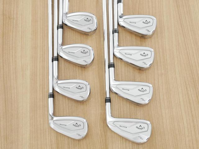 Iron set : Callaway : ชุดเหล็ก Callaway ELYTE Max Fast (ออกปี 2025 ตีง่ายมาก ไกล Japan Spec.) มีเหล็ก 6-Pw,Aw,Gw,Sw (8 ชิ้น) ก้านเหล็ก NS Pro ZELOS 7 Flex S