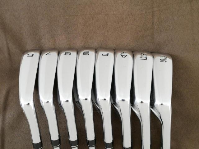 Iron set : Callaway : ชุดเหล็ก Callaway ELYTE Max Fast (ออกปี 2025 ตีง่ายมาก ไกล Japan Spec.) มีเหล็ก 6-Pw,Aw,Gw,Sw (8 ชิ้น) ก้านเหล็ก NS Pro ZELOS 7 Flex S