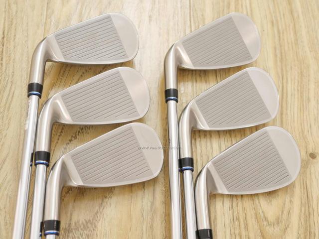 Iron set : XXIO : ชุดเหล็ก XXIO Cross 2 (รุ่นล่าสุดปี 2021 ตีไกลที่สุดของที่สุดจาก XXIO หน้าเด้งสุดๆ) มีเหล็ก 5-Pw (6 ชิ้น ตีไกลกว่าปกติ 2 เบอร์) ก้านเหล็ก NS Pro 860 DST Flex R
