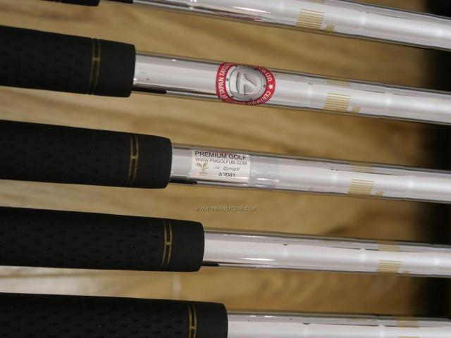 Iron set : Taylormade : ชุดเหล็ก Taylormade Gloire G (รุ่นใหม่ ท๊อปสุด ตีไกลมากๆ เหล็ก 7 Loft 26.5 หน้าเด้ง) มีเหล็ก 5-Pw (6 ชิ้น) ก้านเหล็ก NS Pro 830 Flex R
