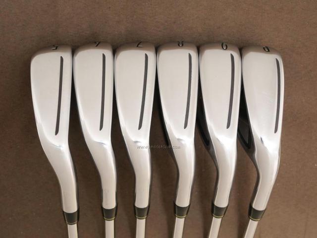 Iron set : Taylormade : ชุดเหล็ก Taylormade Gloire G (รุ่นใหม่ ท๊อปสุด ตีไกลมากๆ เหล็ก 7 Loft 26.5 หน้าเด้ง) มีเหล็ก 5-Pw (6 ชิ้น) ก้านเหล็ก NS Pro 830 Flex R