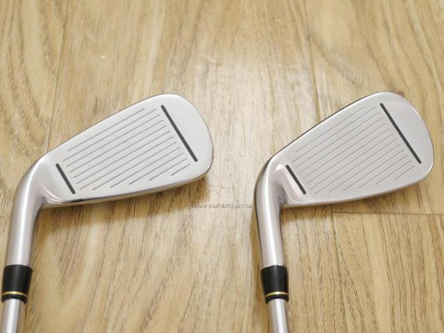 Iron set : Taylormade : ชุดเหล็ก Taylormade Gloire G (รุ่นใหม่ ท๊อปสุด ตีไกลมากๆ เหล็ก 7 Loft 26.5 หน้าเด้ง) มีเหล็ก 5-Pw (6 ชิ้น) ก้านเหล็ก NS Pro 830 Flex R