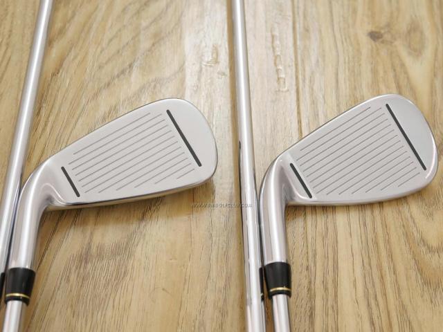 Iron set : Taylormade : ชุดเหล็ก Taylormade Gloire G (รุ่นใหม่ ท๊อปสุด ตีไกลมากๆ เหล็ก 7 Loft 26.5 หน้าเด้ง) มีเหล็ก 5-Pw (6 ชิ้น) ก้านเหล็ก NS Pro 830 Flex R