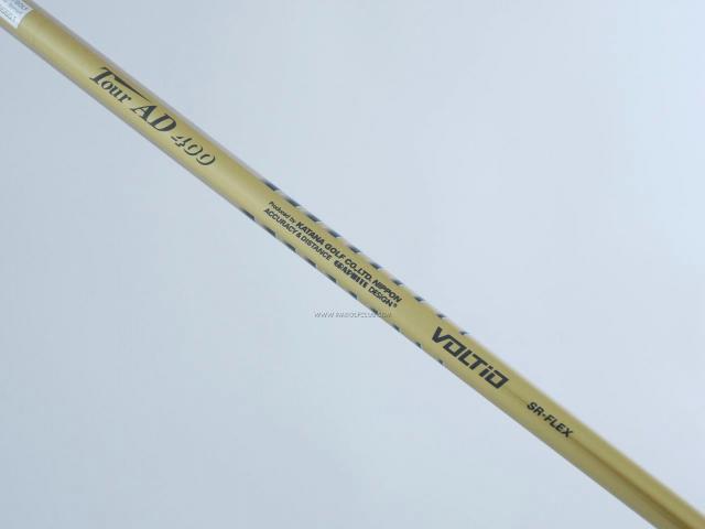 Driver : Katana : ไดรเวอร์ Katana Voltio IV G-Hi Gold (รุ่นปี 2016 หน้าเด้งเกินกฏ มี Offset กันลูกเฟดออกขวา) Loft 10 ก้าน Tour AD 400 Flex SR