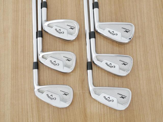 Iron set : Callaway : ชุดเหล็ก Callaway X Forged Star (ออกปี 2021) มีเหล็ก 5-Pw (6 ชิ้น) ก้านเหล็ก Dynamic Gold 105 R300