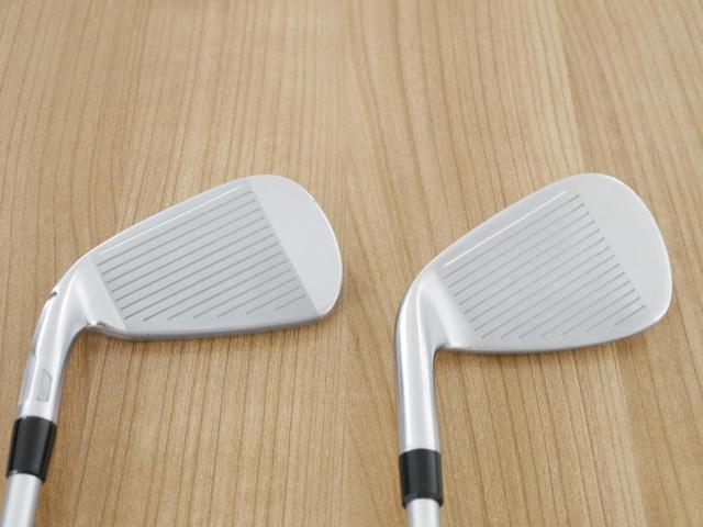 Lady club : All : ชุดเหล็ก Taylormade Qi (รุ่นล่าสุด ออกปี 2024 Japan Spec.) มีเหล็ก 7-Pw,Aw,Sw (6 ชิ้น) ก้านกราไฟต์ Mitsubishi ELDIO TM40 Flex A (Lady)