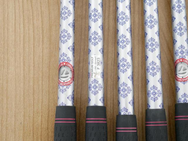 Lady club : All : ชุดเหล็ก Taylormade Qi (รุ่นล่าสุด ออกปี 2024 Japan Spec.) มีเหล็ก 7-Pw,Aw,Sw (6 ชิ้น) ก้านกราไฟต์ Mitsubishi ELDIO TM40 Flex A (Lady)