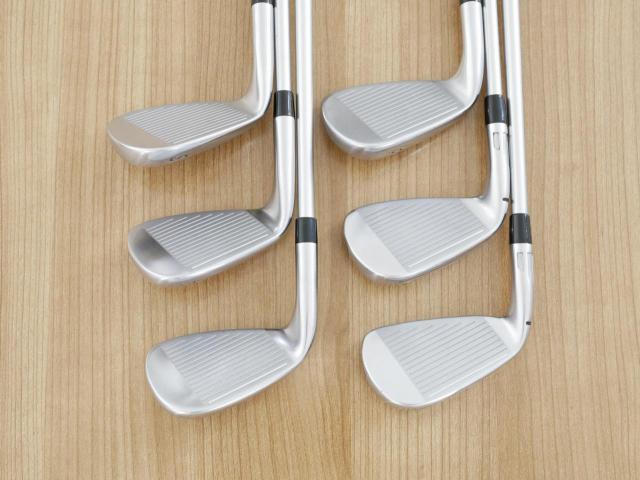 Lady club : All : ชุดเหล็ก Taylormade Qi (รุ่นล่าสุด ออกปี 2024 Japan Spec.) มีเหล็ก 7-Pw,Aw,Sw (6 ชิ้น) ก้านกราไฟต์ Mitsubishi ELDIO TM40 Flex A (Lady)