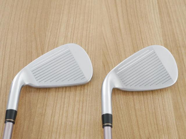 Lady club : All : ชุดเหล็ก Taylormade Gloire (รุ่นท๊อปสุด Japan Spec. ใบใหญ่ ตีง่าย ไกล) มีเหล็ก 7-Pw,Sw (5 ชิ้น) ก้านกราไฟต์ Flex L