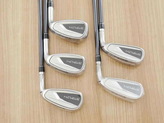 Iron set : Taylormade : ชุดเหล็ก Taylormade Stealth HD (ออกปี 2022 Japan Spec. ใบใหญ่มาก ตีง่ายสุดๆ) มีเหล็ก 6-Pw (5 ชิ้น) ก้านกราไฟต์ Mitsubishi Tensei TM60 Flex R