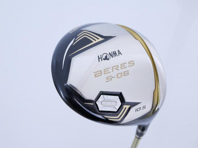 Driver : Honma : ไดรเวอร์ Honma Beres S-06 (รุ่นปี 2019) Loft 10.5 ก้าน ARMRQ X (47) Flex R (2 ดาว)