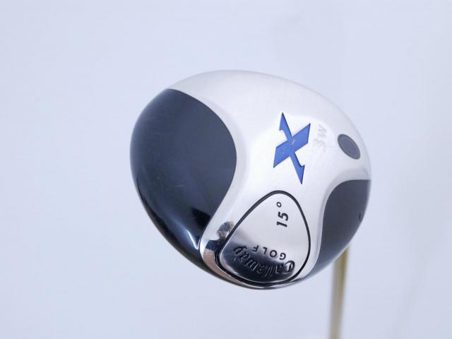 Fairway Wood : callaway : หัวไม้ 3 Callaway X Loft 15 ก้าน Fujikura Rombax 6X07 Flex S