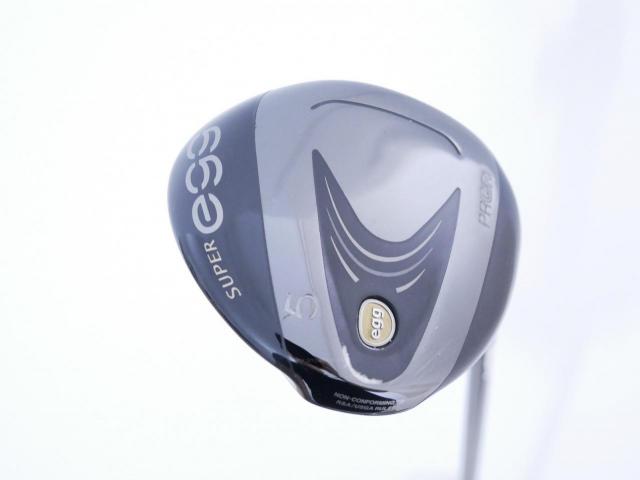 Fairway Wood : PRGR : หัวไม้ 5 PRGR Super Egg (รุ่นปี 2023 หน้าเด้งเกินกฏ COR 0.84 หายากมาก) Loft 19 ก้าน M-37 Flex R