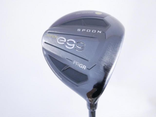 Fairway Wood : PRGR : หัวไม้ 3 PRGR Super Egg (รุ่นปี 2021 หน้าเด้งเกินกฏ COR 0.84 หายากมาก) Loft 15 Flex R (M-37)