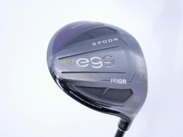 Fairway Wood : PRGR : หัวไม้ 3 PRGR Super Egg (รุ่นปี 2021 หน้าเด้งเกินกฏ COR 0.84 หายากมาก) Loft 15 Flex R (M-37)