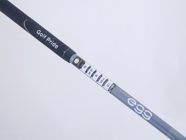 Fairway Wood : PRGR : หัวไม้ 3 PRGR Super Egg (รุ่นปี 2021 หน้าเด้งเกินกฏ COR 0.84 หายากมาก) Loft 15 Flex R (M-37)