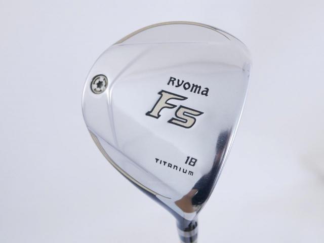 Fairway Wood : Other Brand : หัวไม้ 5 Ryoma F Titanium Special Tunning (ปี 2020 หน้าเด้งเกินกฏ ไกลมากๆ) Loft 18 ก้าน Tour AD RF2 Flex R