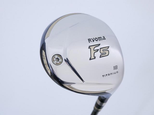 Fairway Wood : Other Brand : หัวไม้ 5 Ryoma F Titanium Special Tunning (ปี 2020 หน้าเด้งเกินกฏ ไกลมากๆ) Loft 18 ก้าน Tour AD RF2 Flex R