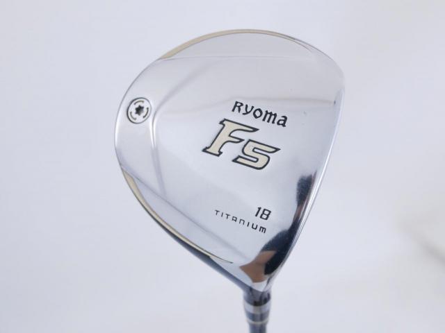 Fairway Wood : Other Brand : หัวไม้ 5 Ryoma F Titanium (รุ่นปี 2019 ไกลมากๆ) Loft 18 ก้าน Tour AD RF2 Flex R