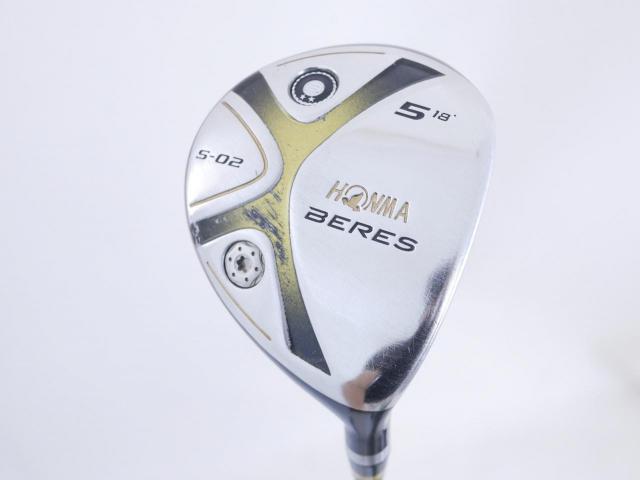 Fairway Wood : Honma : หัวไม้ 5 Honma Beres S-02 Loft 18 ก้าน ARMRQ 6 (45) Flex R (2 ดาว)