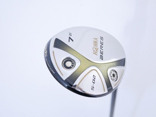 Fairway Wood : Honma : **ก้าน 3 ดาว** หัวไม้ 7 Honma Beres S-02 Loft 21 ก้าน ARMRQ 6 (54) Flex S (3 ดาว)