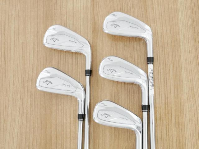Iron set : Callaway : **ของใหม่ ยังไม่แกะพลาสติก** ชุดเหล็ก Callaway ELYTE Max Fast (ออกปี 2025 ตีง่ายมาก ไกล Japan Spec.) มีเหล็ก 6-Pw (5 ชิ้น) ก้านเหล็ก NS Pro ZELOS 7 Flex R