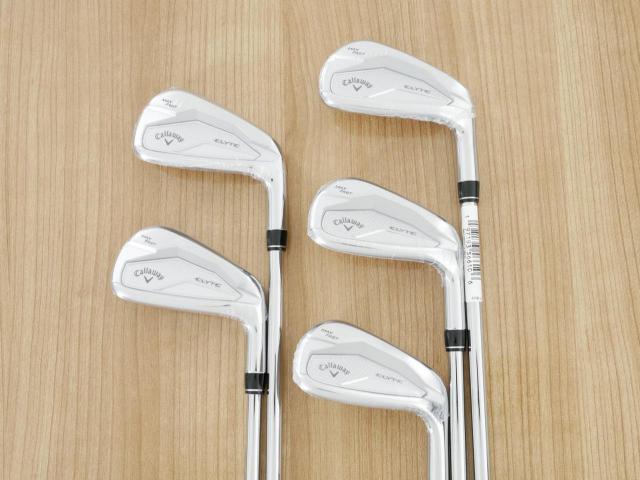 Iron set : Callaway : **ของใหม่ ยังไม่แกะพลาสติก** ชุดเหล็ก Callaway ELYTE Max Fast (ออกปี 2025 ตีง่ายมาก ไกล Japan Spec.) มีเหล็ก 6-Pw (5 ชิ้น) ก้านเหล็ก NS Pro ZELOS 7 Flex R