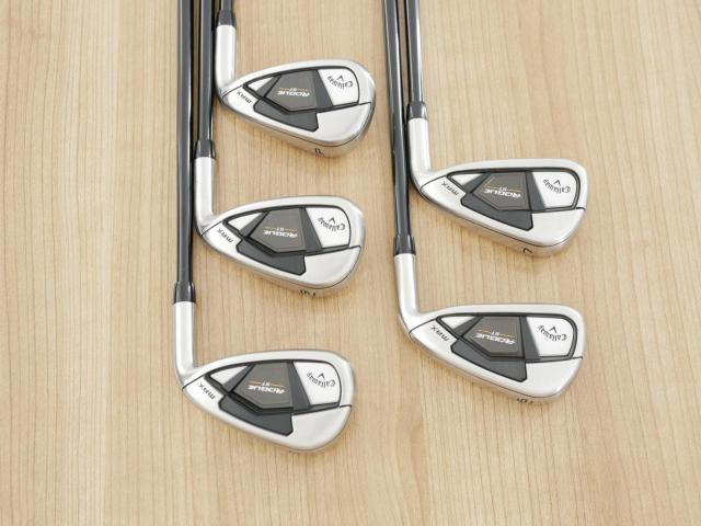 Iron set : Callaway : ชุดเหล็ก Callaway Rogue ST Max (ออกปี 2022 ตีง่าย ไกลมาก) มีเหล็ก 6-Pw (5 ชิ้น) ก้านกราไฟต์ Mitsubishi TENSEI CR 55 Flex R