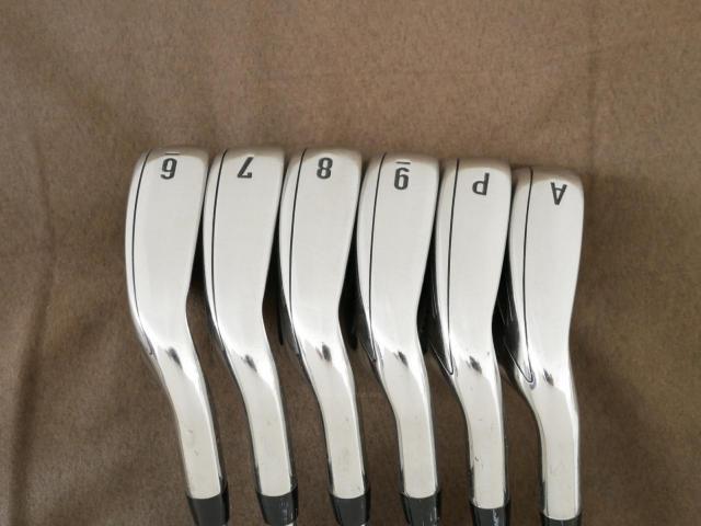 Iron set : Callaway : ชุดเหล็ก Callaway Mavrik (ปี 2020 ตีง่าย ไกลมากๆ) มีเหล็ก 6-Pw,Aw (6 ชิ้น) ก้านเหล็ก NS Pro Zelos 7 Flex S