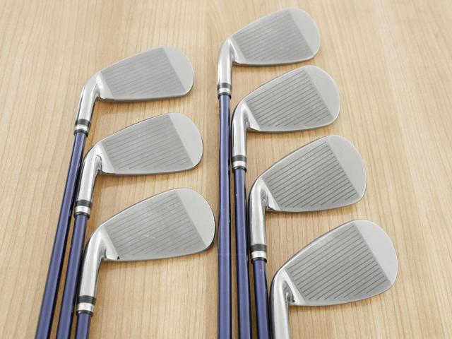 Iron set : Maruman : ชุดเหล็ก Maruman Majesty Royal SP (รุ่นท๊อปสุด ตีง่าย เด้ง ไกลมากๆ) มีเหล็ก 5-10,Pw (7 ชิ้น ระยะเทียบเท่า 4-Pw) ก้านกราไฟต์ Flex R
