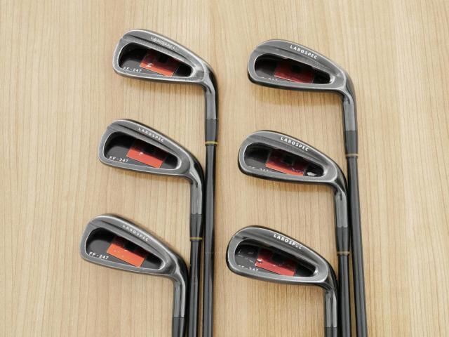 Iron set : Daiwa : ชุดเหล็ก Daiwa Labospec FF-247 (หน้าเด้ง ตีไกลสุด ง่ายสุดของ Daiwa) มีเหล็ก 6-Pw,Aw (6 ชิ้น) ก้านกราไฟต์ Flex R