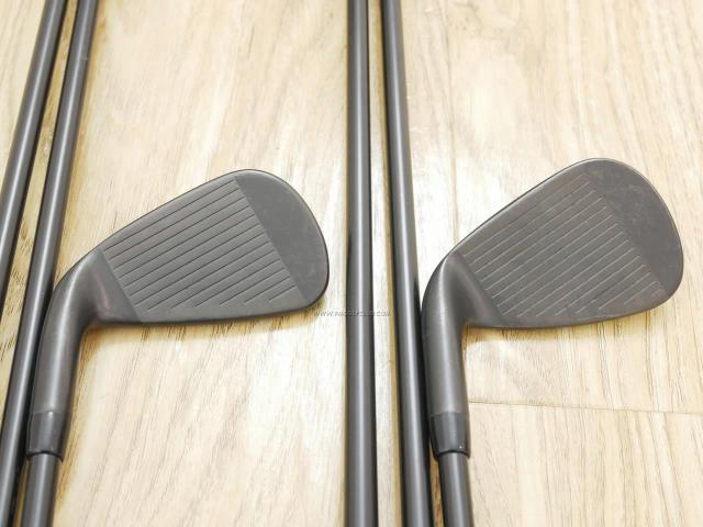 Iron set : Callaway : ชุดเหล็ก Callaway Rogue Pro Black CF18 (ออกปี 2018 นุ่ม มัน คม) มีเหล็ก 5-Pw (6 ชิ้น) ก้านเหล็ก XP 105 S300
