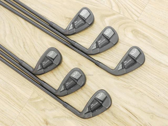 Iron set : Callaway : ชุดเหล็ก Callaway Rogue Pro Black CF18 (ออกปี 2018 นุ่ม มัน คม) มีเหล็ก 5-Pw (6 ชิ้น) ก้านเหล็ก XP 105 S300