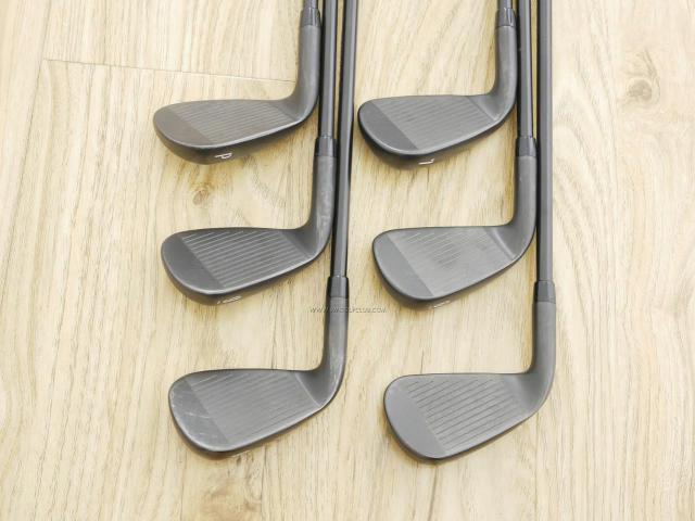 Iron set : Callaway : ชุดเหล็ก Callaway Rogue Pro Black CF18 (ออกปี 2018 นุ่ม มัน คม) มีเหล็ก 5-Pw (6 ชิ้น) ก้านเหล็ก XP 105 S300