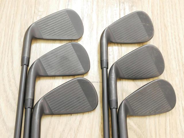 Iron set : Callaway : ชุดเหล็ก Callaway Rogue Pro Black CF18 (ออกปี 2018 นุ่ม มัน คม) มีเหล็ก 5-Pw (6 ชิ้น) ก้านเหล็ก XP 105 S300