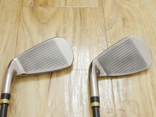 Iron set : Maruman : ชุดเหล็ก Maruman Majesty Royale (รุ่นท๊อปสุด ปี 2021 ของใหม่ 8 หมื่นบาท) มีเหล็ก 6-10,Pw (6 ชิ้น เบอร์ 6 ตีระยะเท่าเบอร์ 5 ของรุ่นอื่น) ก้านกราไฟต์ Flex R