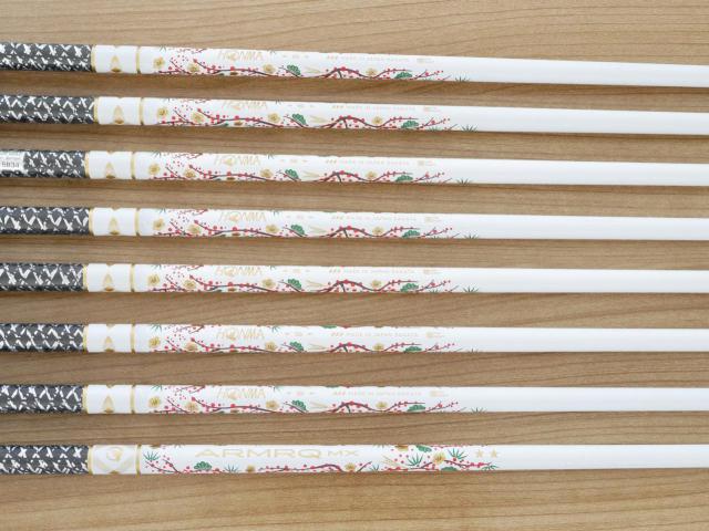 Iron set : Honma : ชุดเหล็ก Honma Beres AIZU (รุ่นปี 2023) มีเหล็ก 6-11,Aw,Sw (8 ชิ้น เทียบเท่า 5-Pw,Aw,Sw) ก้าน Honma ARMRQ MX Flex S (2 ดาว)